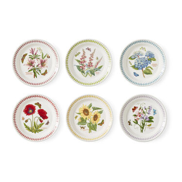 Botanic Garden Meadow Bread Plate Set of 6 Botanic Garden Meadow Bread Plate Set of 6